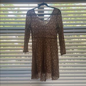 Urban Outfitters Dusty Rose Dress